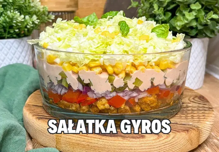 Jak zrobić sałatkę z gyrosem, która zachwyci Twoich gości?